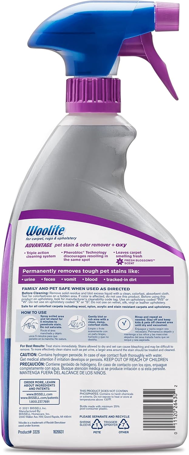 Bissell Pet Stain Odor Remover 2-Pack 3326