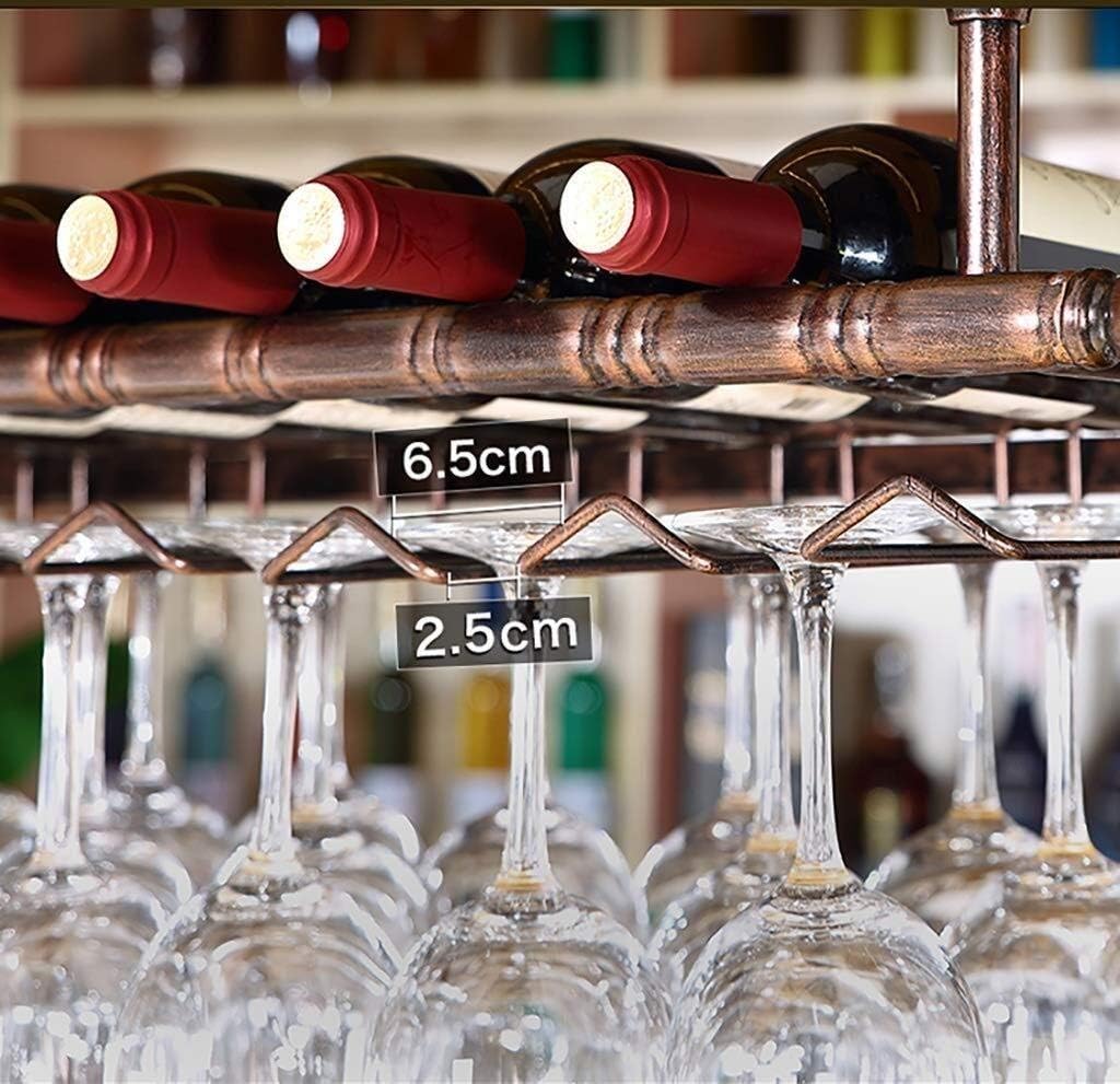 KOHARA Wall-Mounted Wine Rack for Home Bar Storage