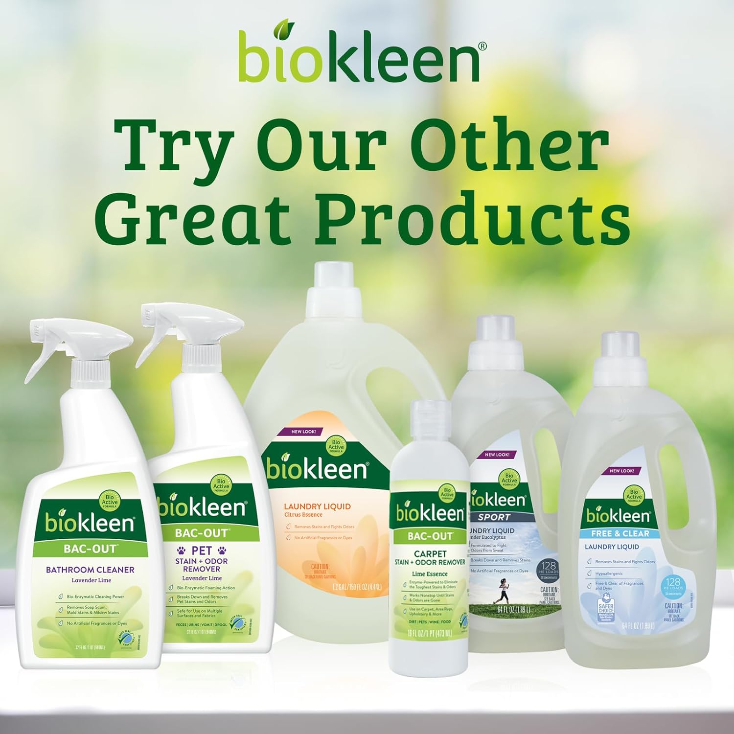 Biokleen Bac-Out Carpet Cleaner 32 oz 2 Pack