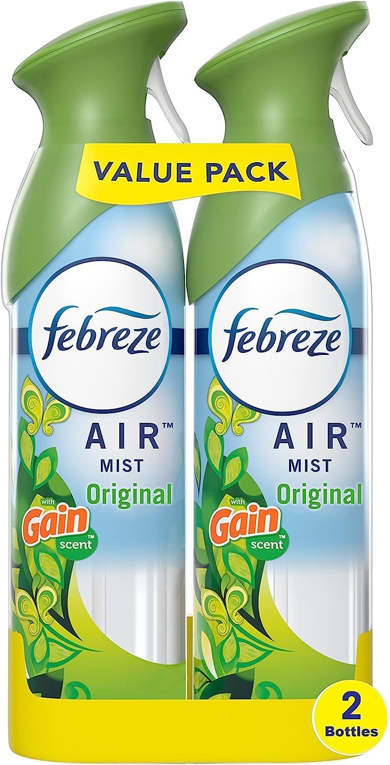 Febreze Air Mist Gain Original 88oz 2 Count