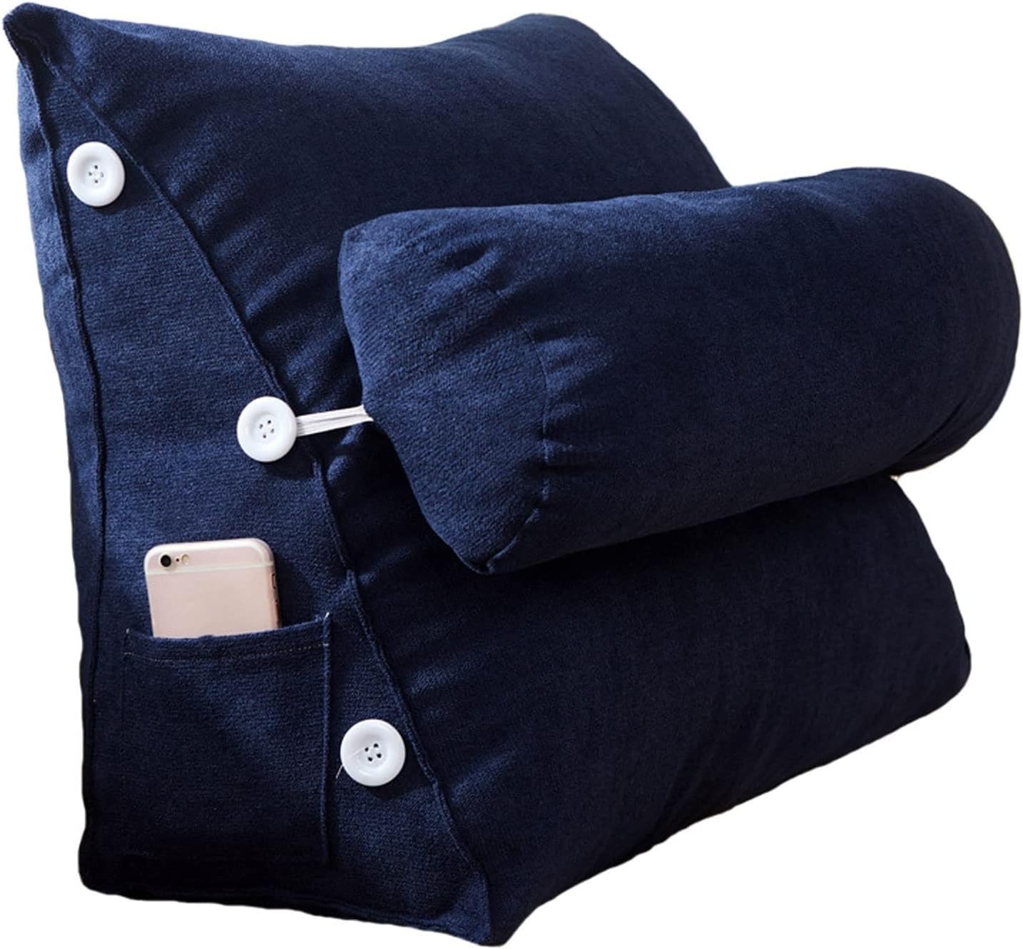 Karnado Ergonomic Wedge Back Pillow for Back Pain Relief