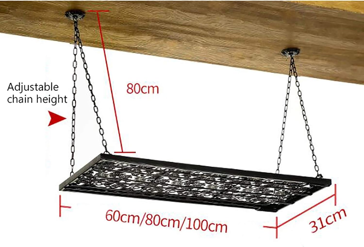 KOHARA Wall-Mounted Wine Rack Organizer 1