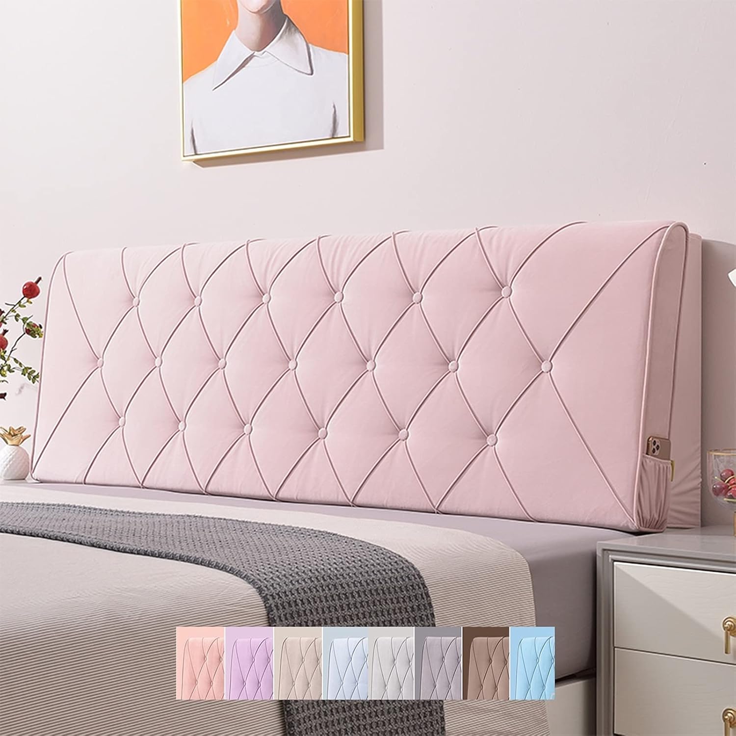 CHIAPERINI Liangjun Reading Pillow with Removable Cover
