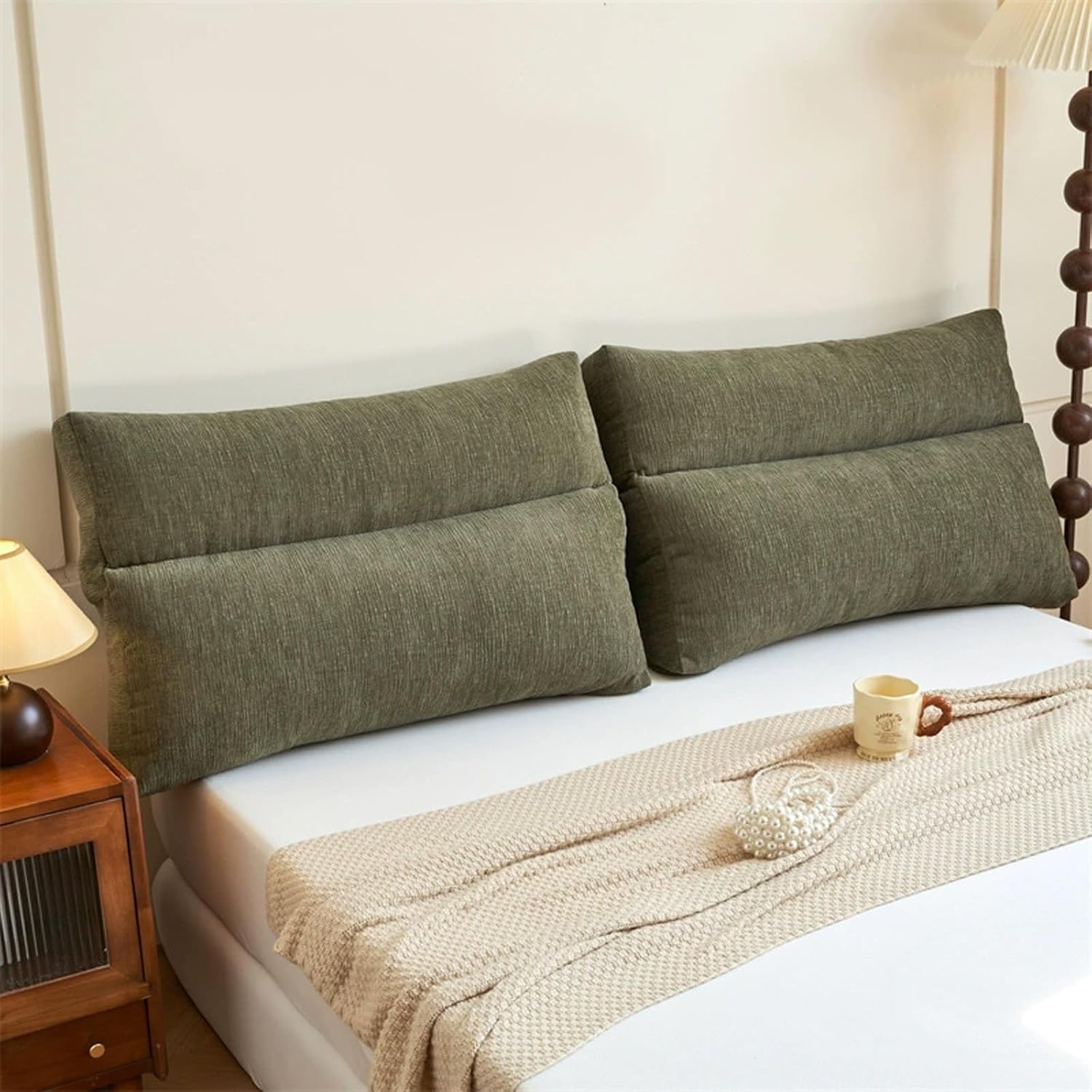 Yonwait Large Back Support Pillow for Reading