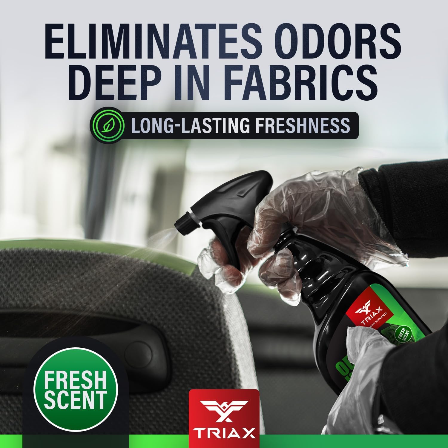 TRIAX Odor Killer - Non-Toxic Multi-Purpose Fresh Scent