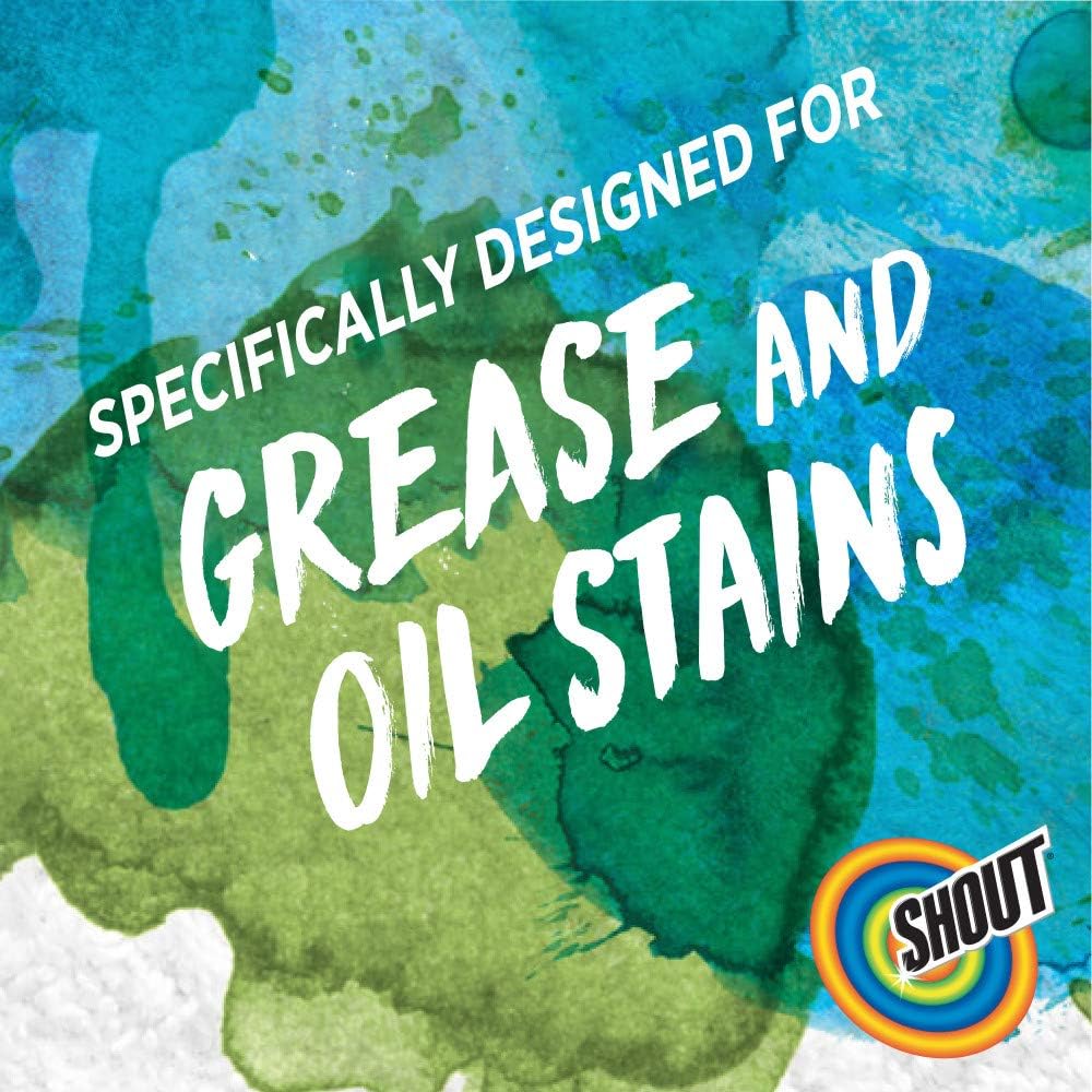 Shout Advanced Grease Busting Foam Stain Remover 18oz Can