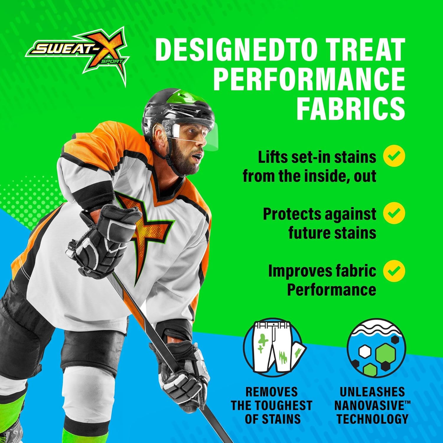 SWEATX Extreme Stain Remover 16 Fl Oz