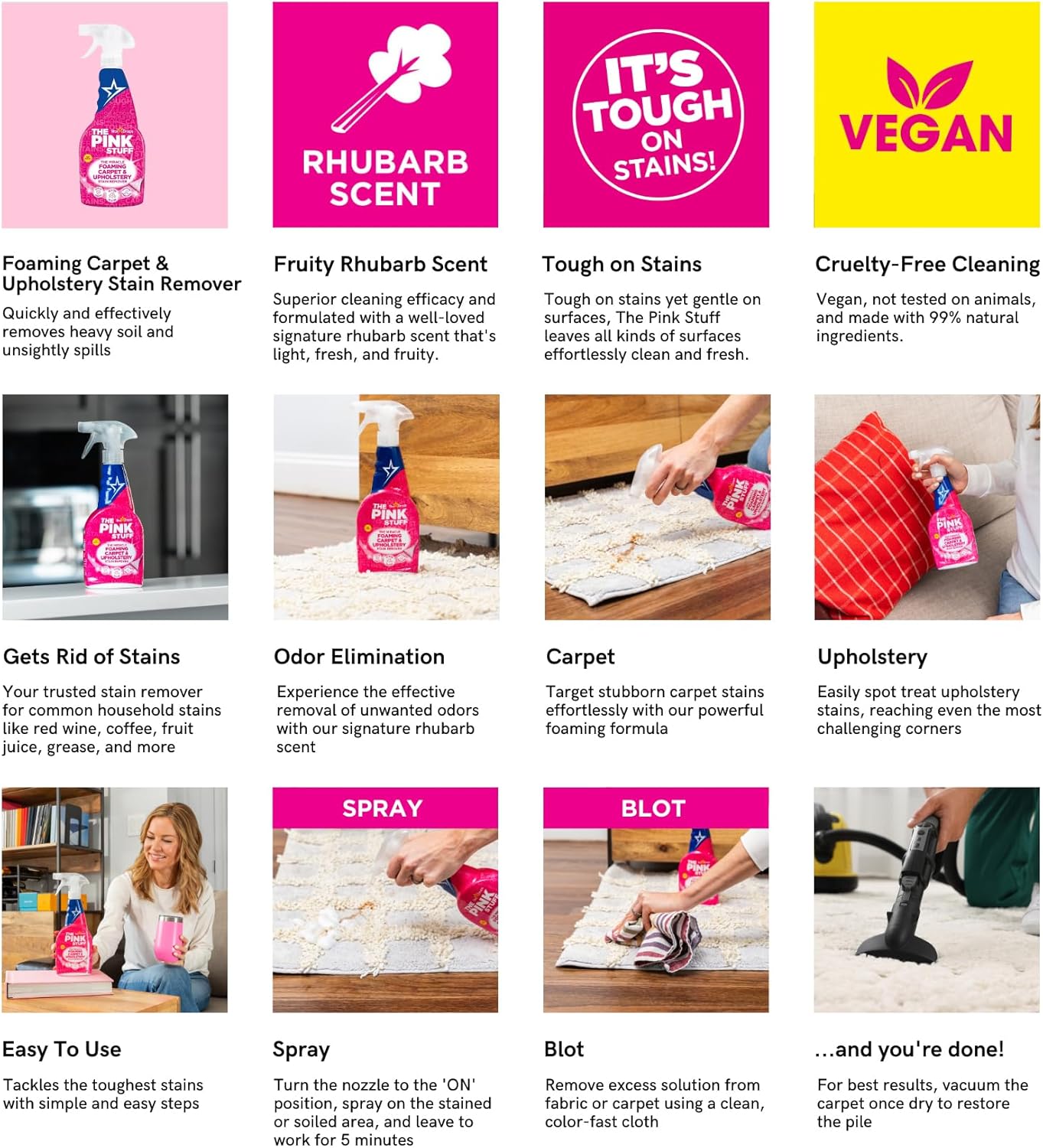 Stardrops - The Pink Stuff - Miracle Foaming Stain Remover