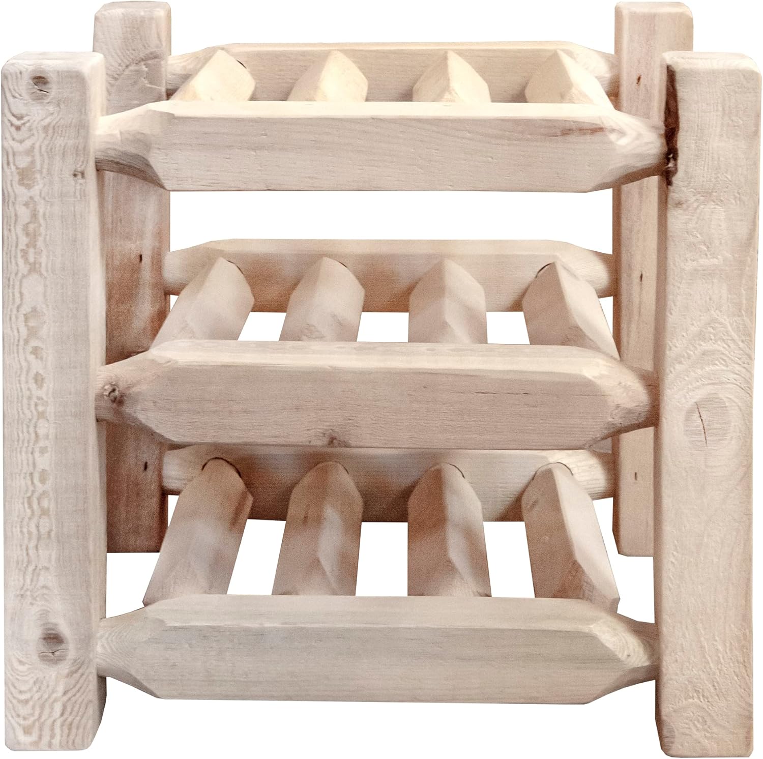 Montana Woodworks Homestead Wine Rack 9 Bottles Clear Lacquer