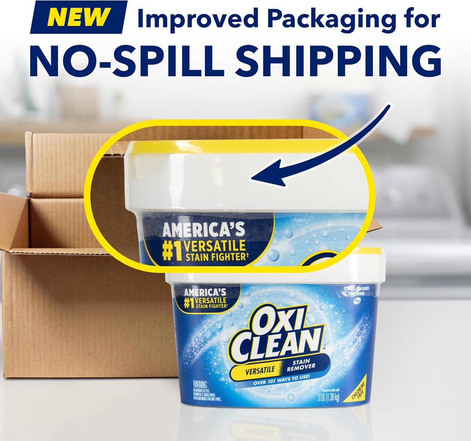 OxiClean Versatile Stain Remover Powder 3 lb