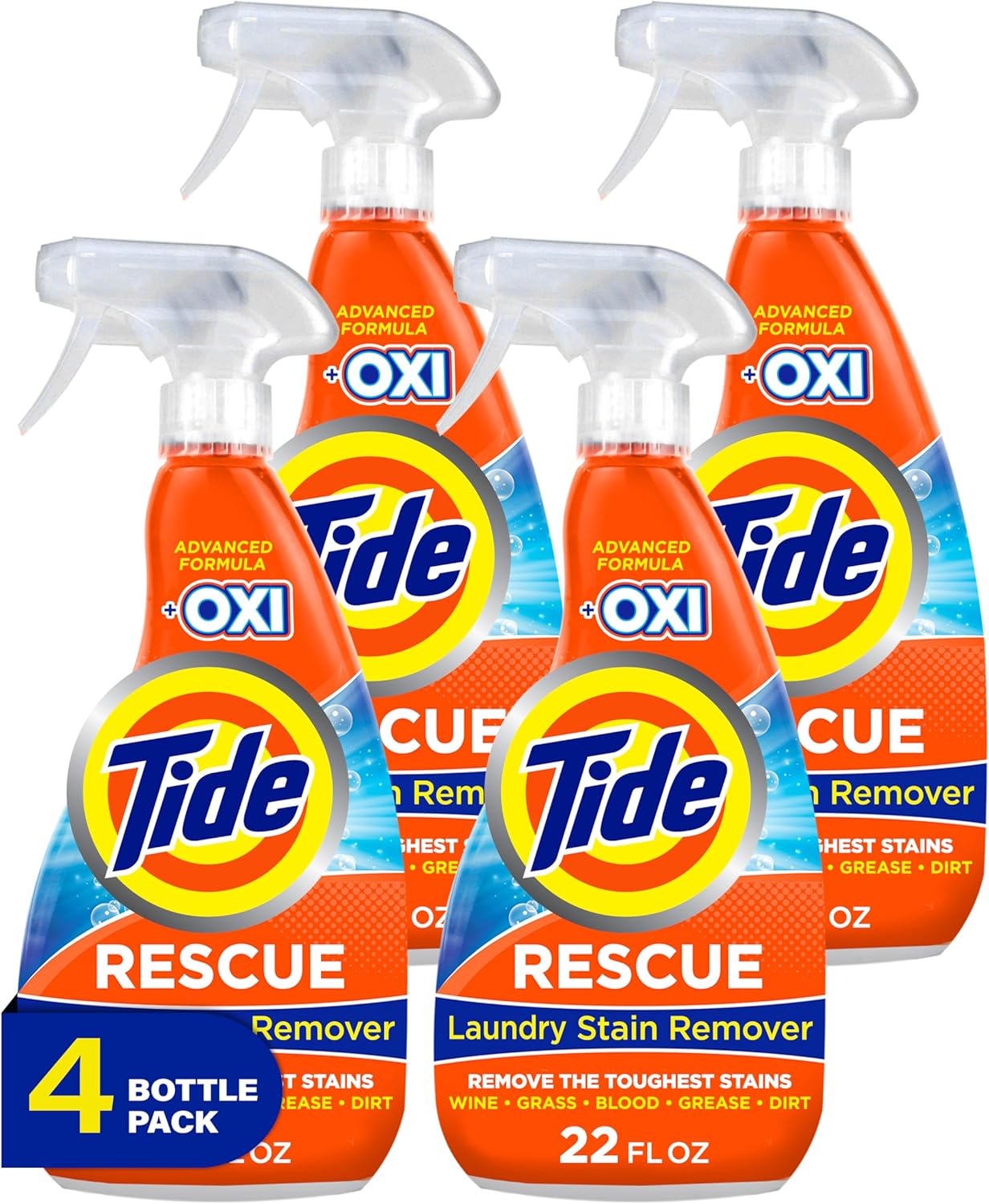 Tide Stain Remover Spray 22 Fl Oz Pack of 4
