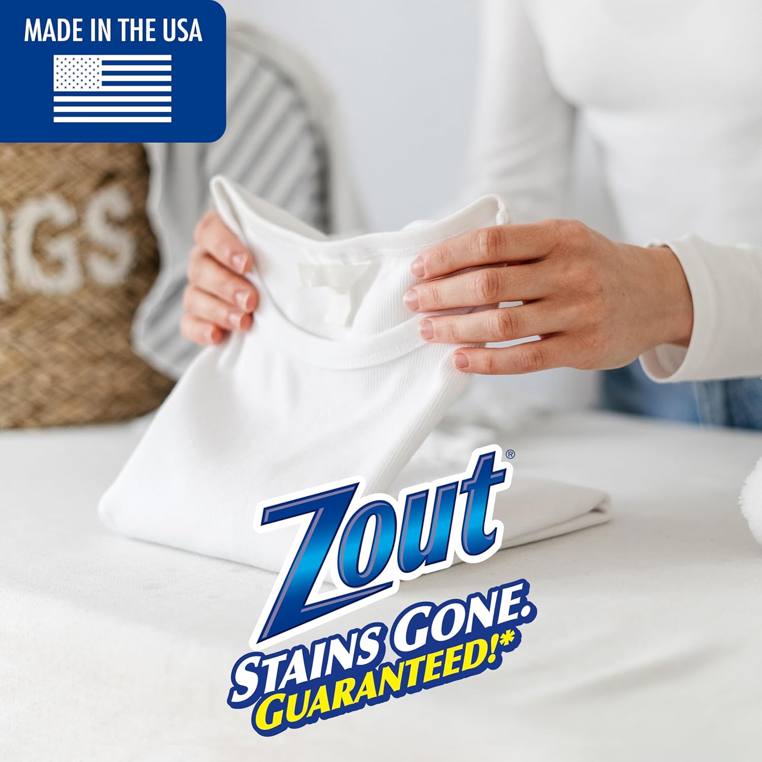 Zout Stain Remover Spray 2-Pack Triple Enzyme Made in USA