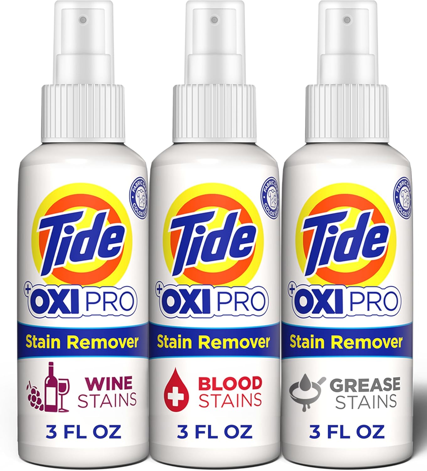 Tide Stain Remover Pack - Wine Blood Grease Stain Solution