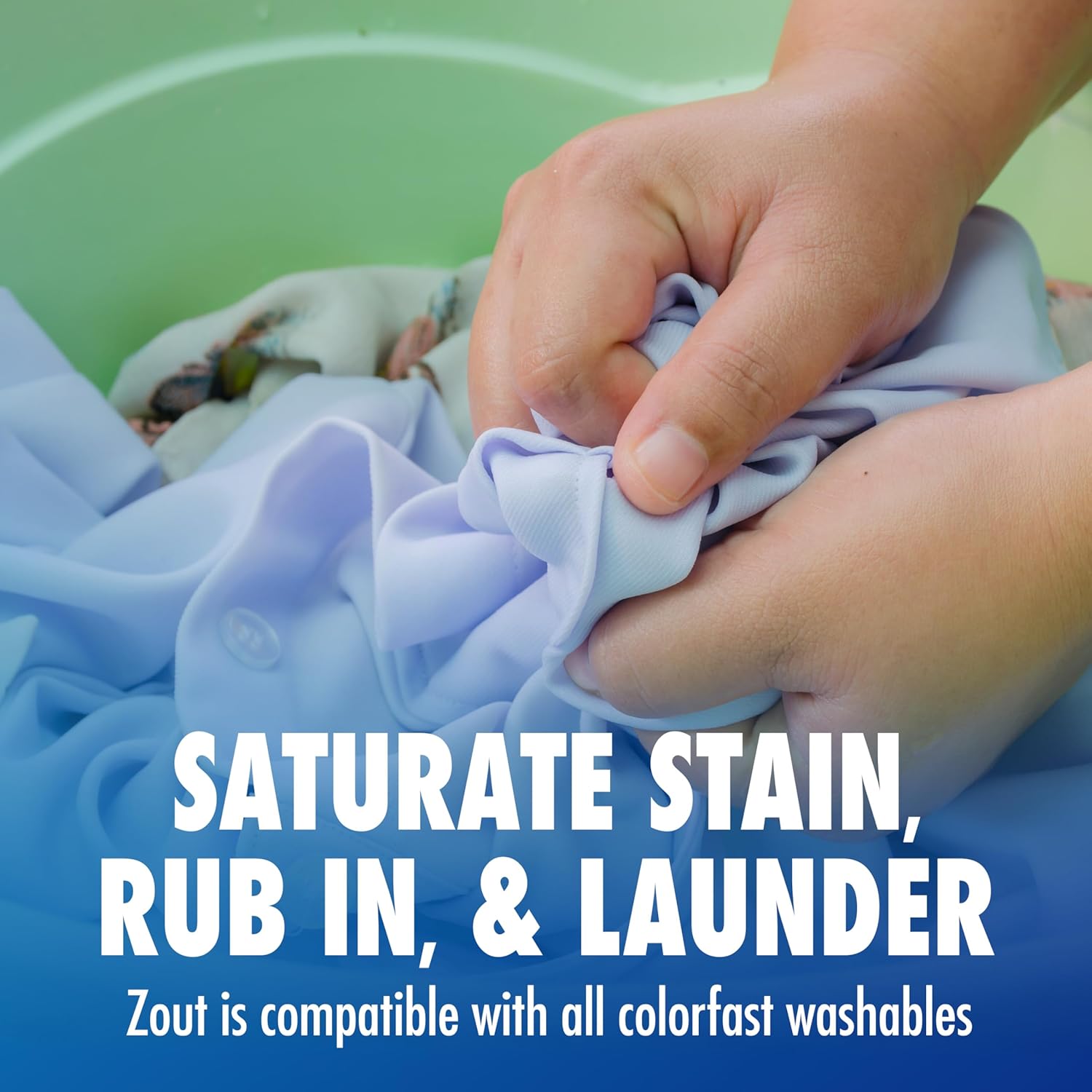 Zout Triple Enzyme Stain Remover 12 Ounce Squeeze Bottle