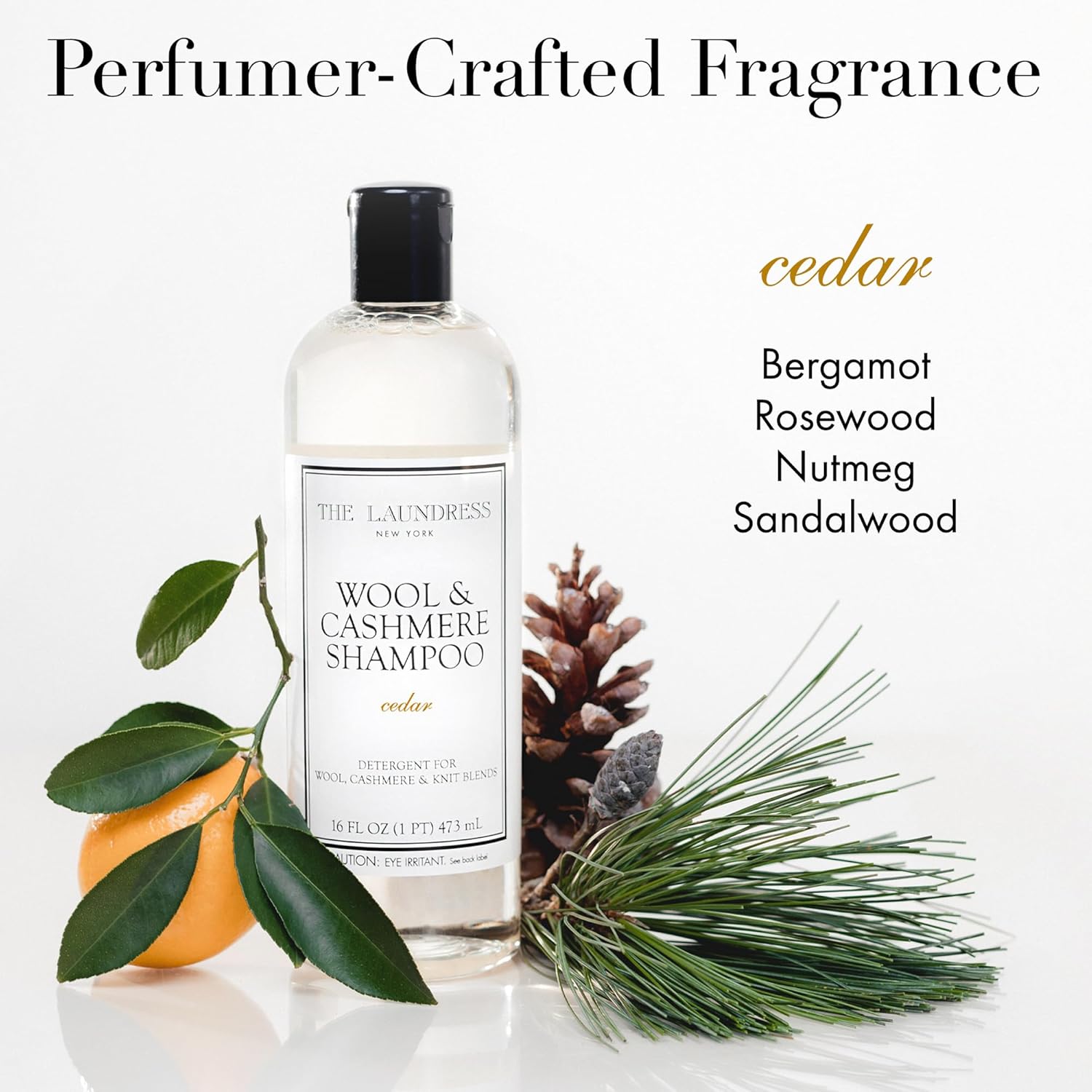 The Laundress Wool Cashmere Shampoo Cedar Scent 16 Fl Oz