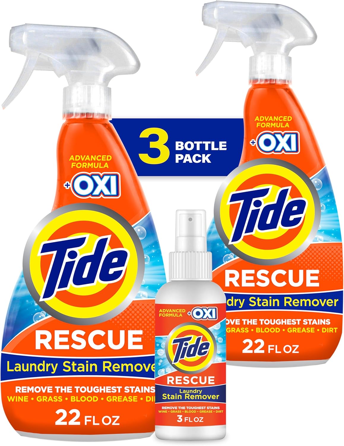 Tide Stain Remover Spray 22 Fl Oz Pack of 2