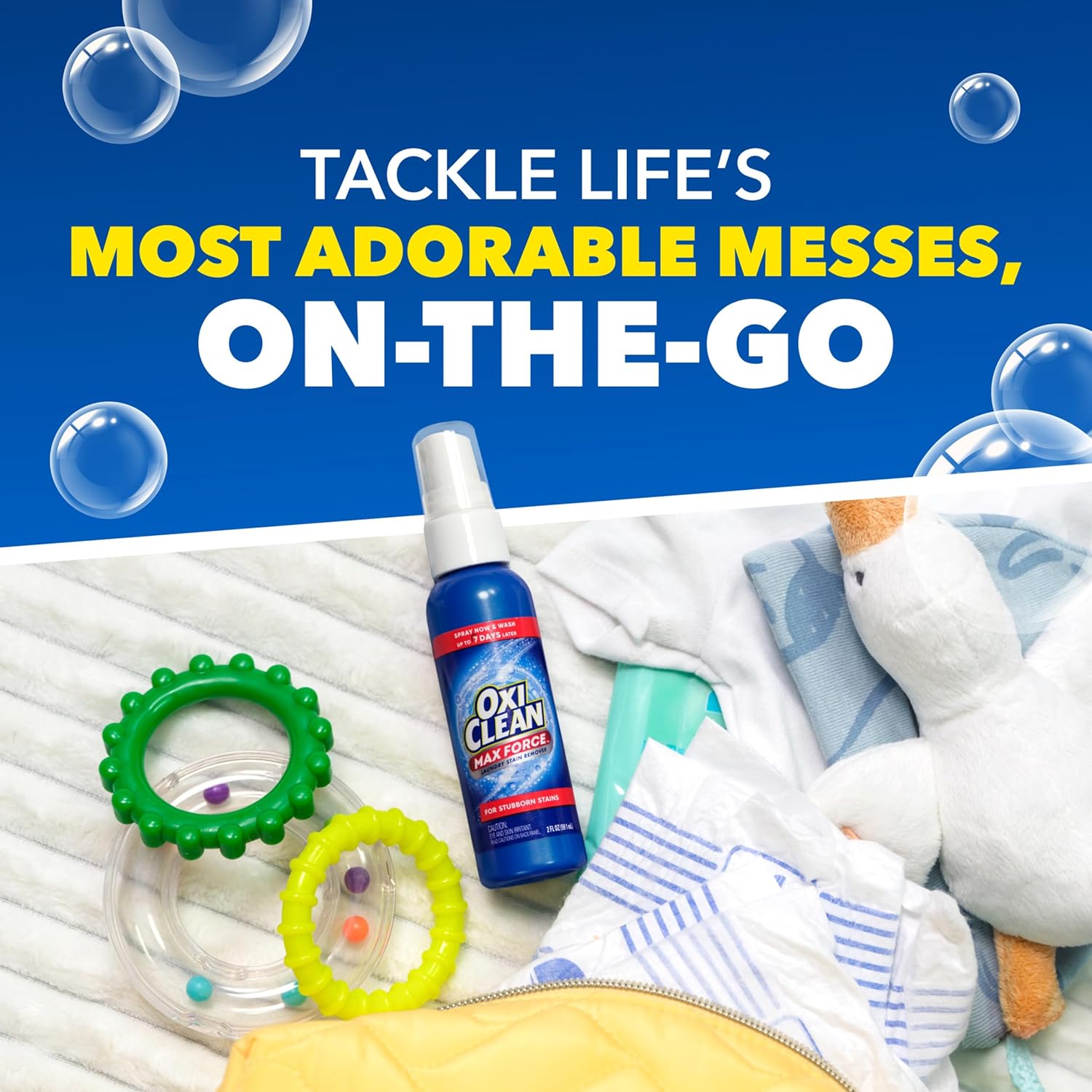 OxiClean Max Force Laundry Stain Remover Spray 2 fl oz 2 Pack