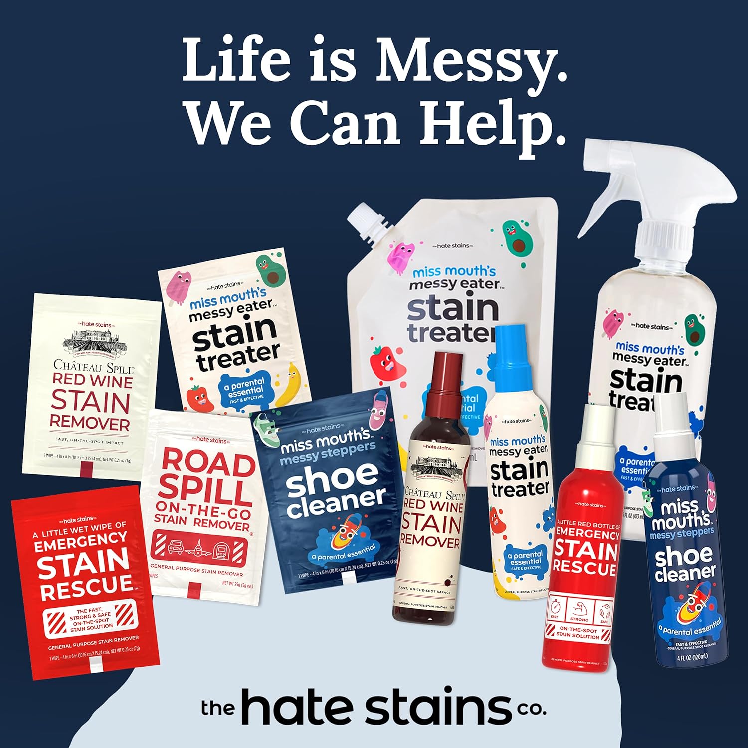 Miss Mouths Messy Eater Stain Treater Spray - 4oz 10 Wipes
