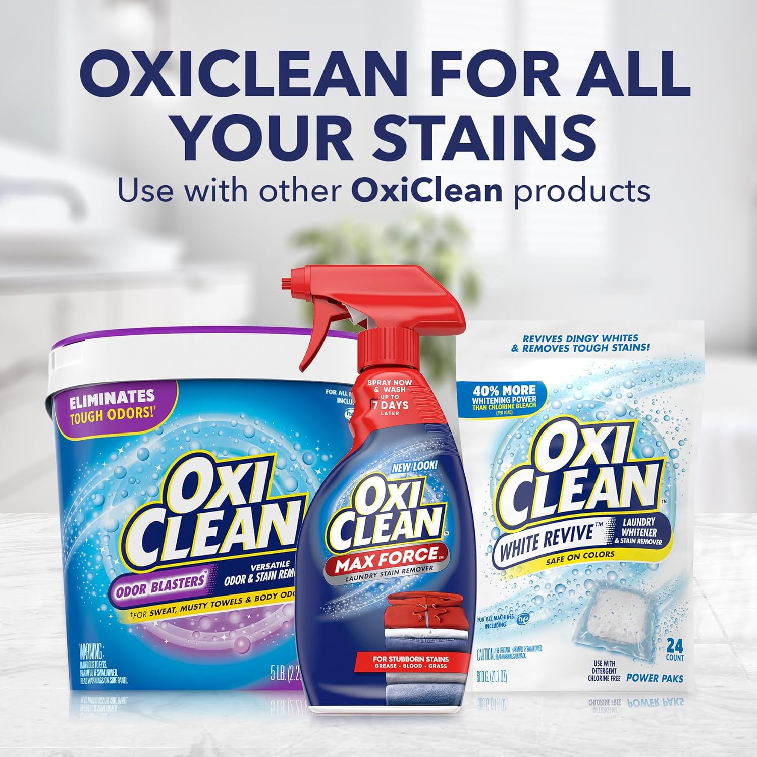 OxiClean Max Force Laundry Stain Remover Spray 2 fl oz 2 Pack