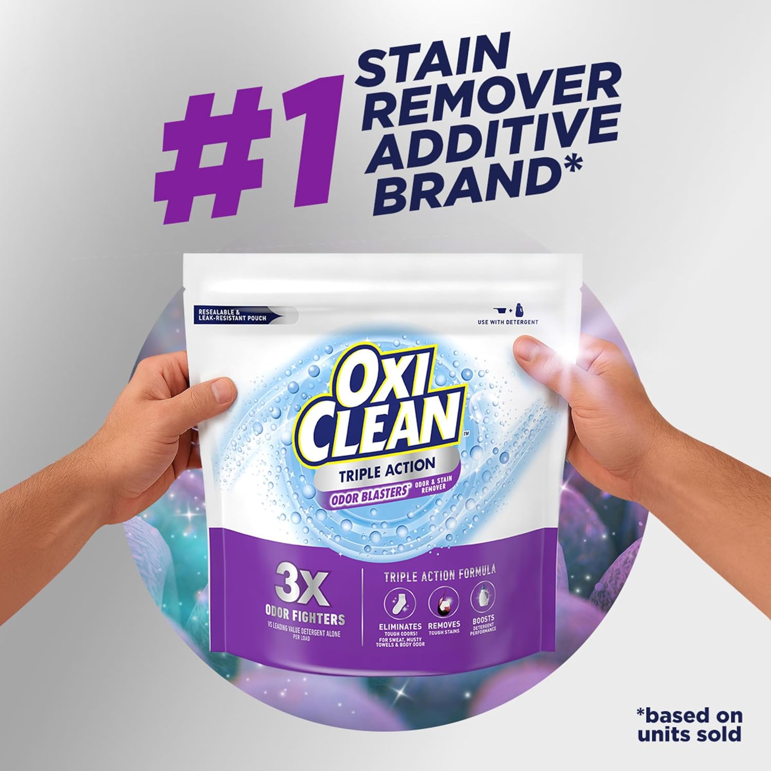 OxiClean Triple Action Odor Blasters 65 Lbs