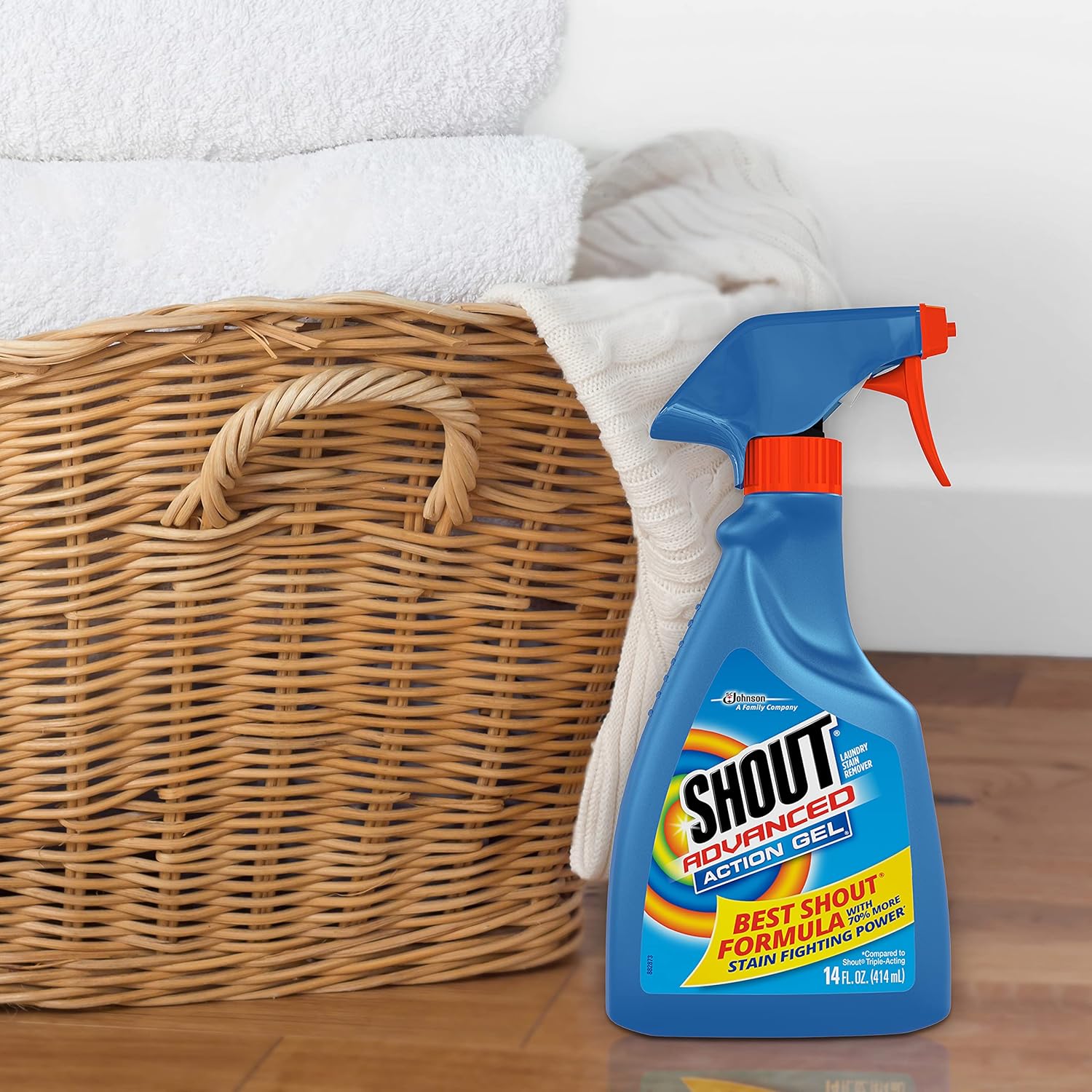 Shout Advanced Spray and Wash Stain Remover Gel 22oz Pack of 3